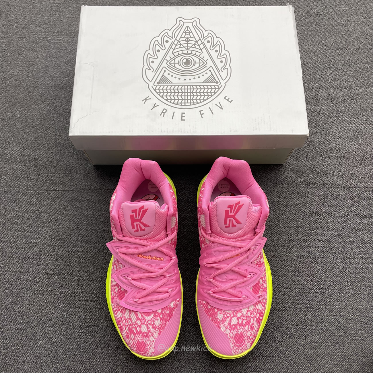 Nike Kyrie 5 Spongebob Squidward Patrick Cj6951 300 Cj6950 600 (18) - www.newkick.org