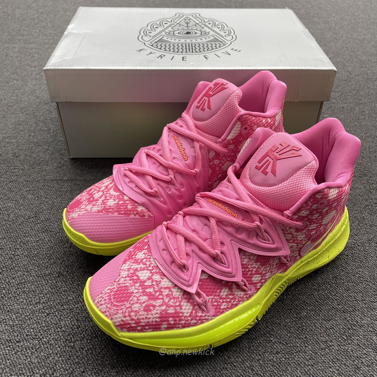 Nike Kyrie 5 Spongebob Squidward Patrick Cj6951 300 Cj6950 600 (19) - www.newkick.org