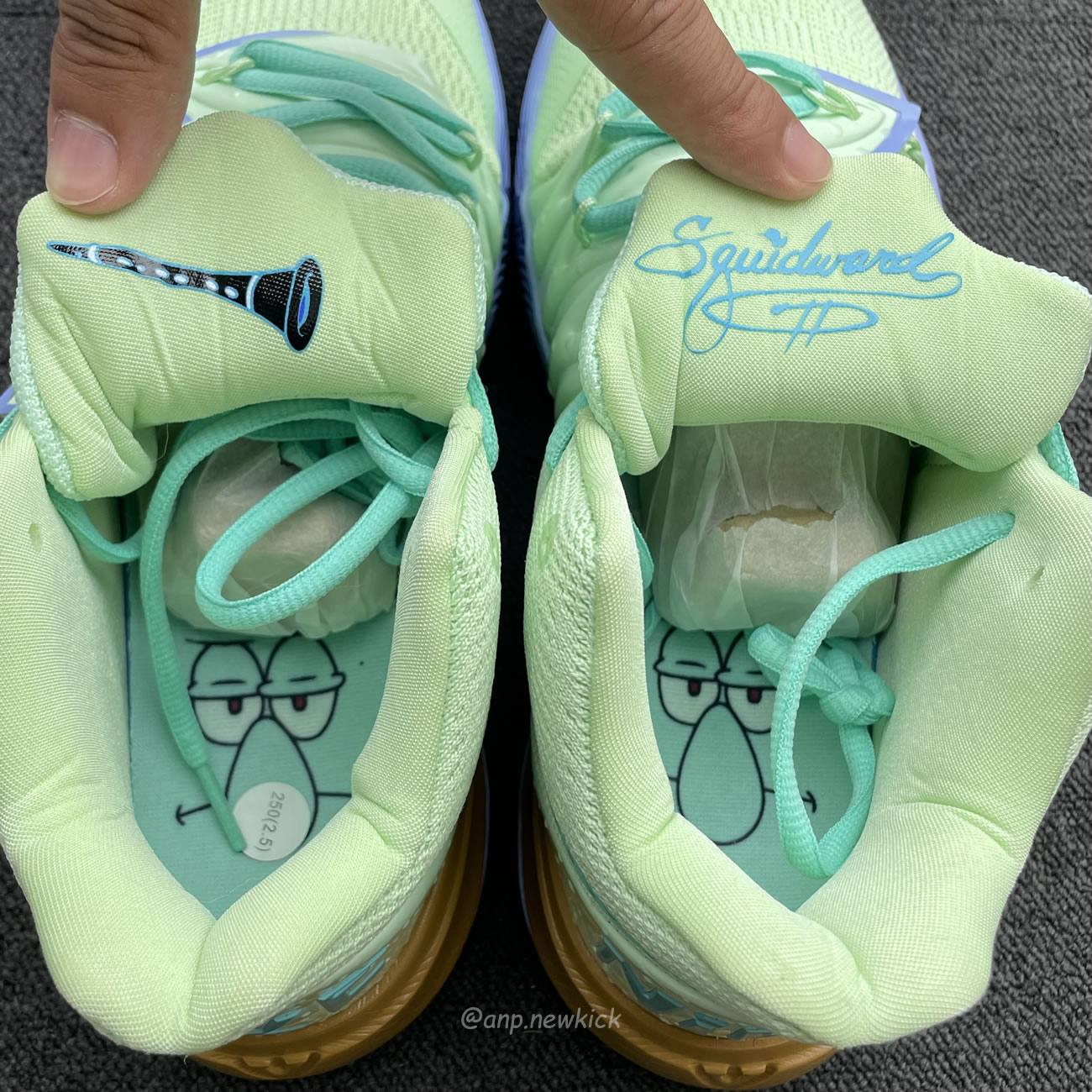 Nike Kyrie 5 Spongebob Squidward Patrick Cj6951 300 Cj6950 600 (24) - www.newkick.org