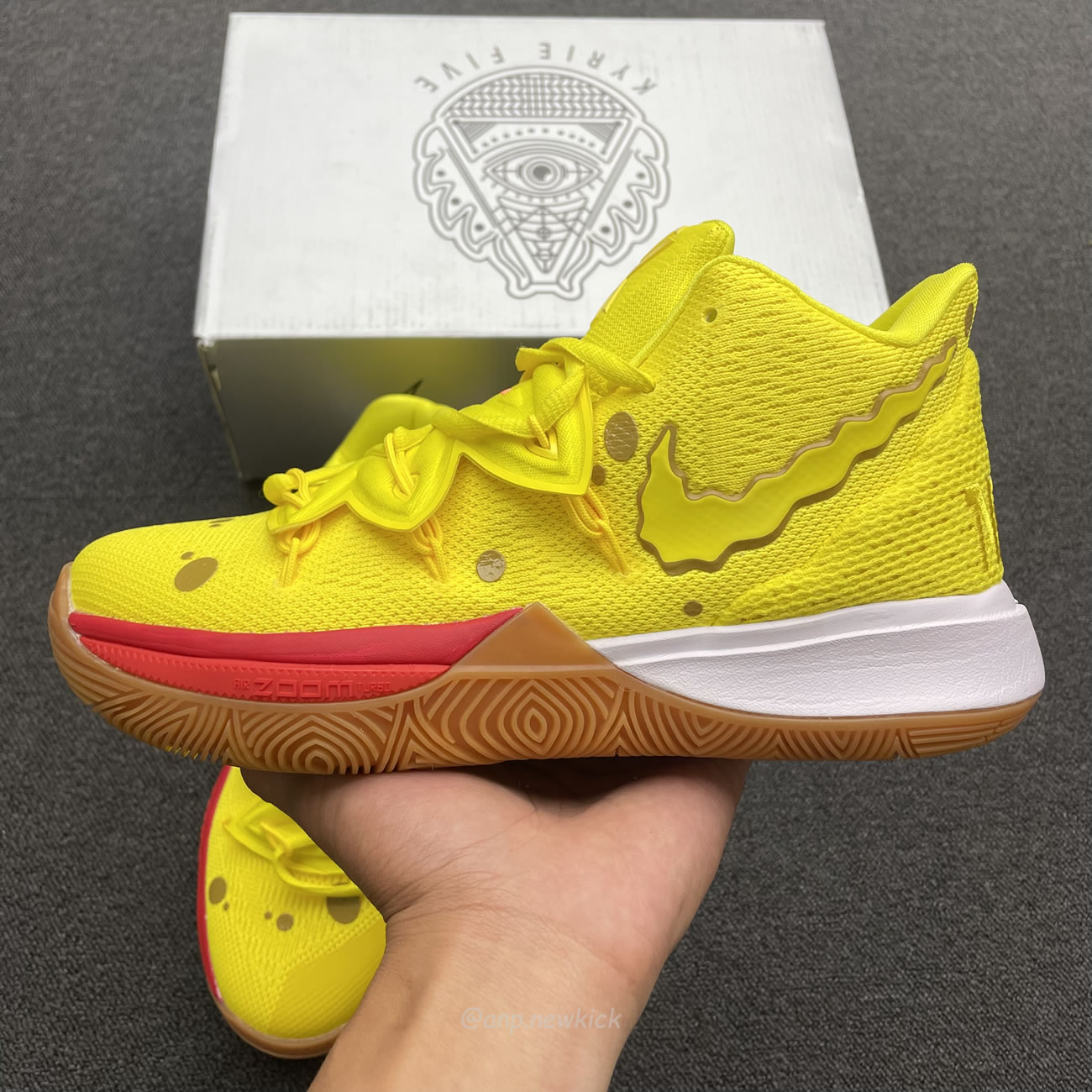 Nike Kyrie 5 Spongebob Squidward Patrick Cj6951 300 Cj6950 600 (39) - www.newkick.org