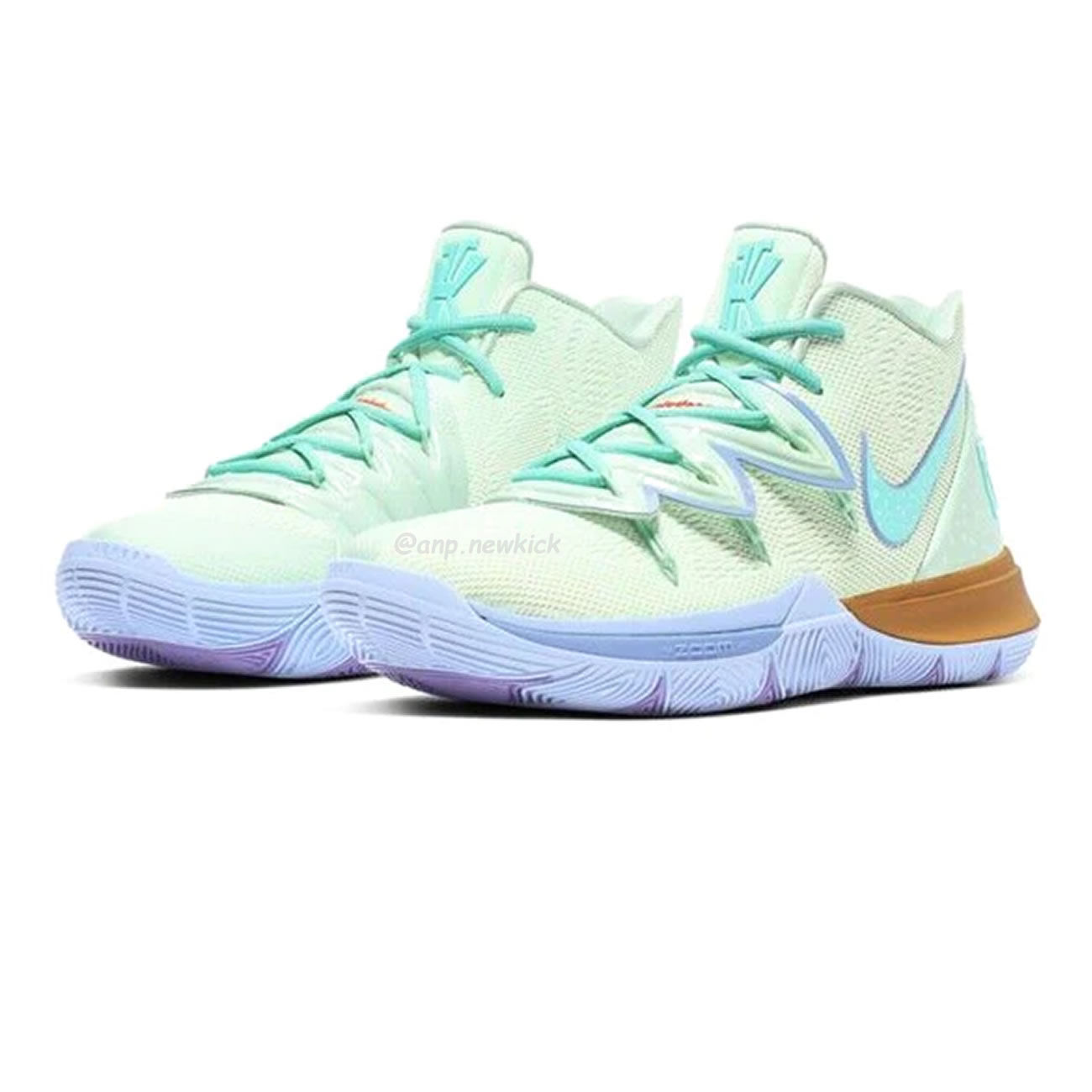 Nike Kyrie 5 Spongebob Squidward Patrick Cj6951 300 Cj6950 600 (6) - www.newkick.org