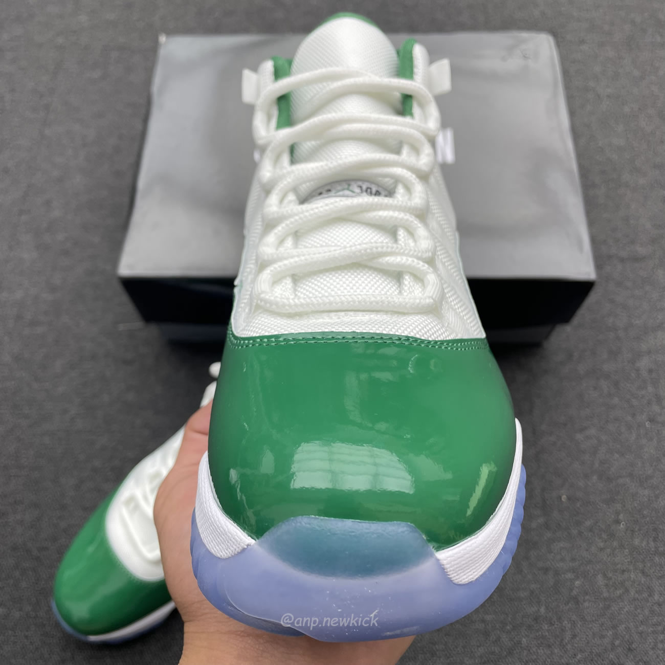 Air Jordan 11 Retro White Green Ct8012 113 (5) - www.newkick.org