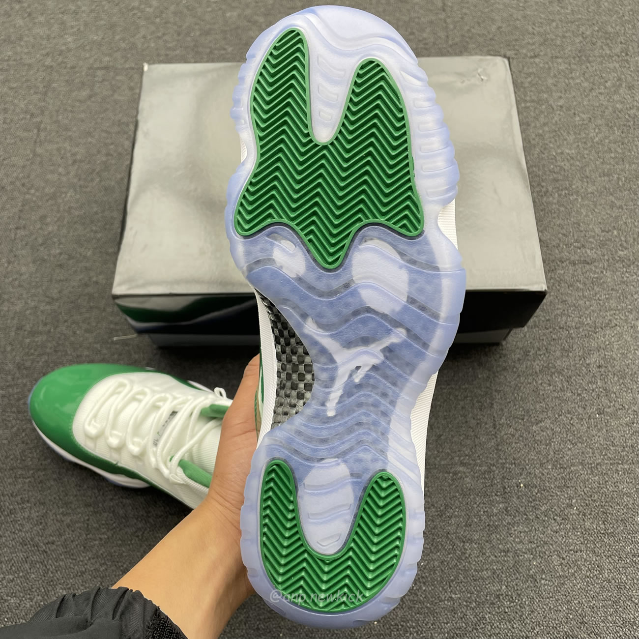 Air Jordan 11 Retro White Green Ct8012 113 (7) - www.newkick.org