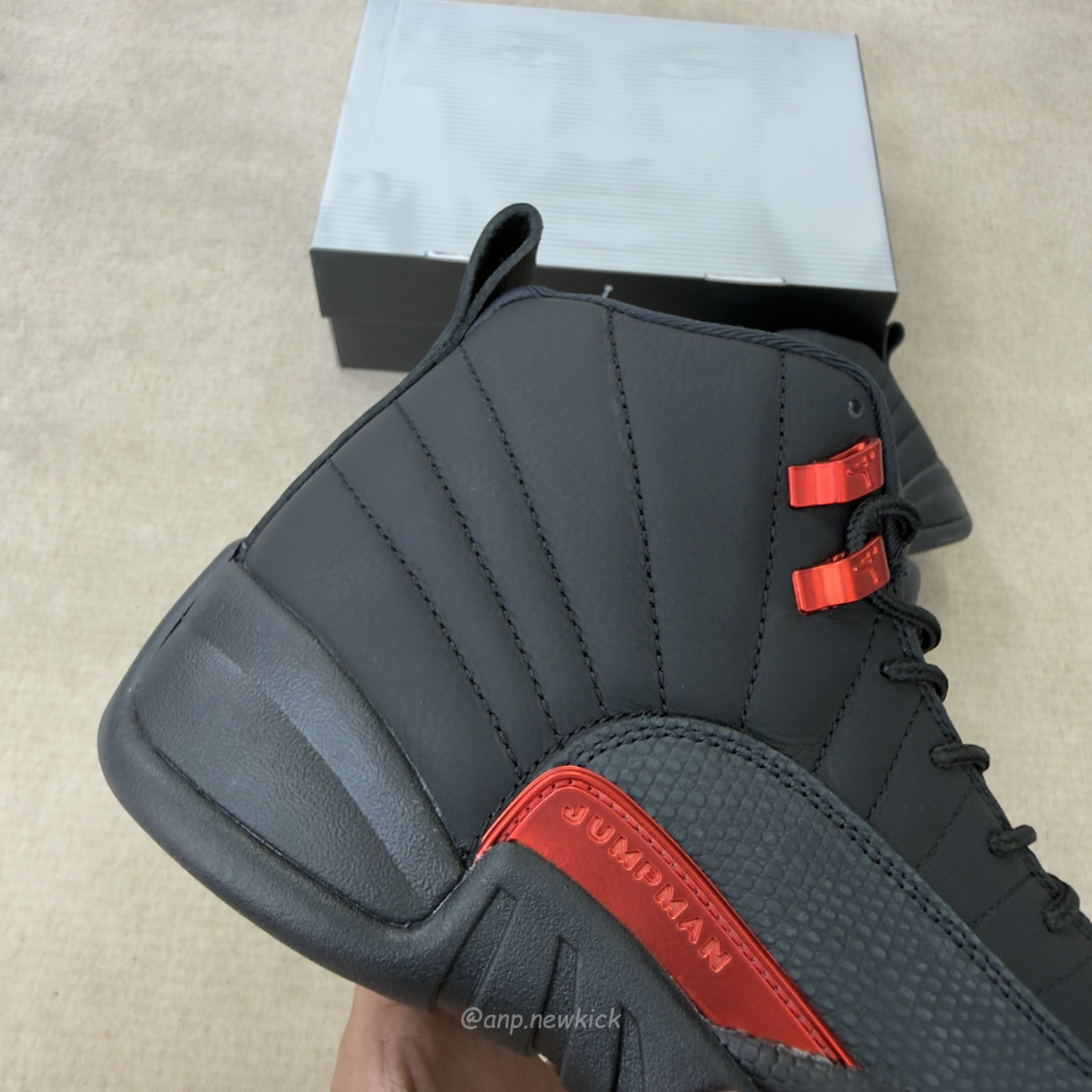 Air Jordan 12 Retro Bloodline Black Ct8013 003 (3) - www.newkick.org