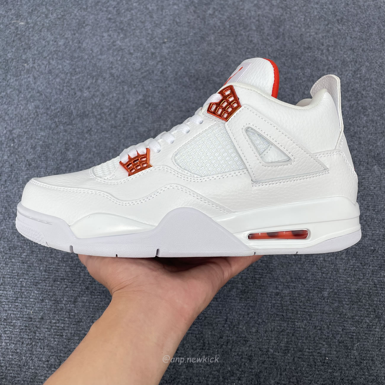Air Jordan 4 Retro Metallic Orange Ct8527 118 (5) - www.newkick.org