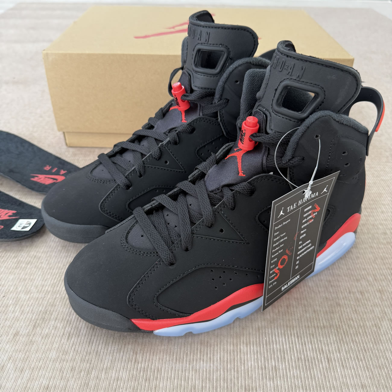 Air Jordan 6 Reverse Infrared Ct8529 001 (5) - www.newkick.org