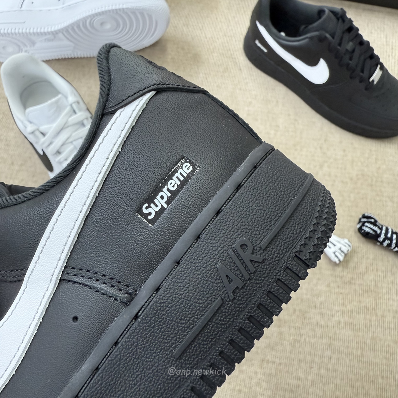 Nike Air Force 1 Low Supreme Black White Cu9225 002 Cu9225 102 (10) - www.newkick.org