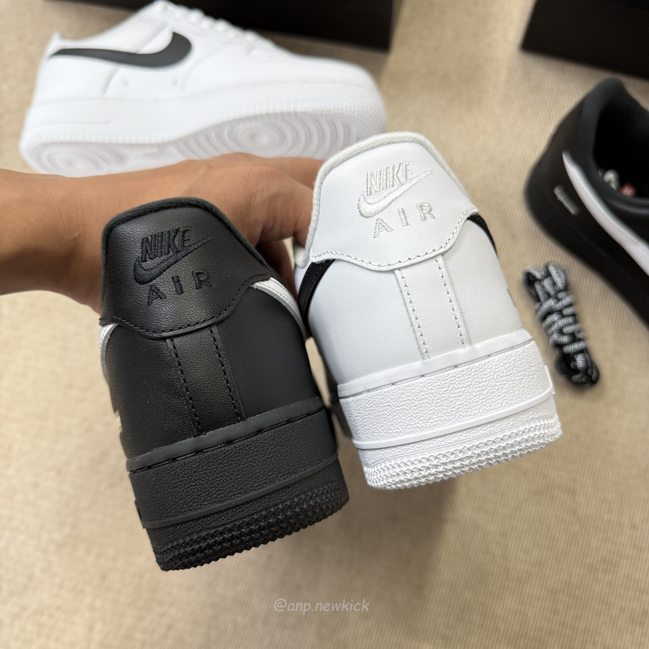 Nike Air Force 1 Low Supreme Black White Cu9225 002 Cu9225 102 (11) - www.newkick.org