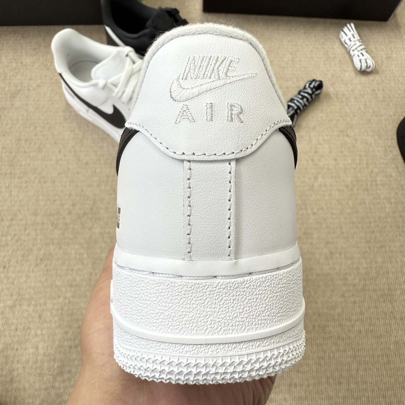 Nike Air Force 1 Low Supreme Black White Cu9225 002 Cu9225 102 (8) - www.newkick.org