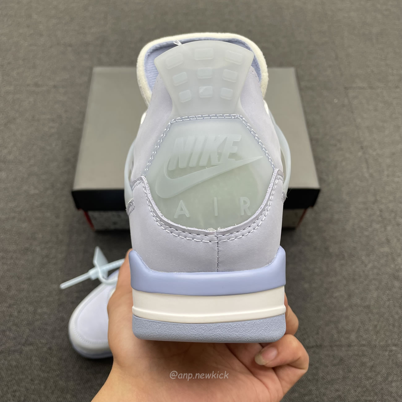 Air Jordan 4 Retro Off Blue Sail Womens Cv9388 102 (8) - www.newkick.org