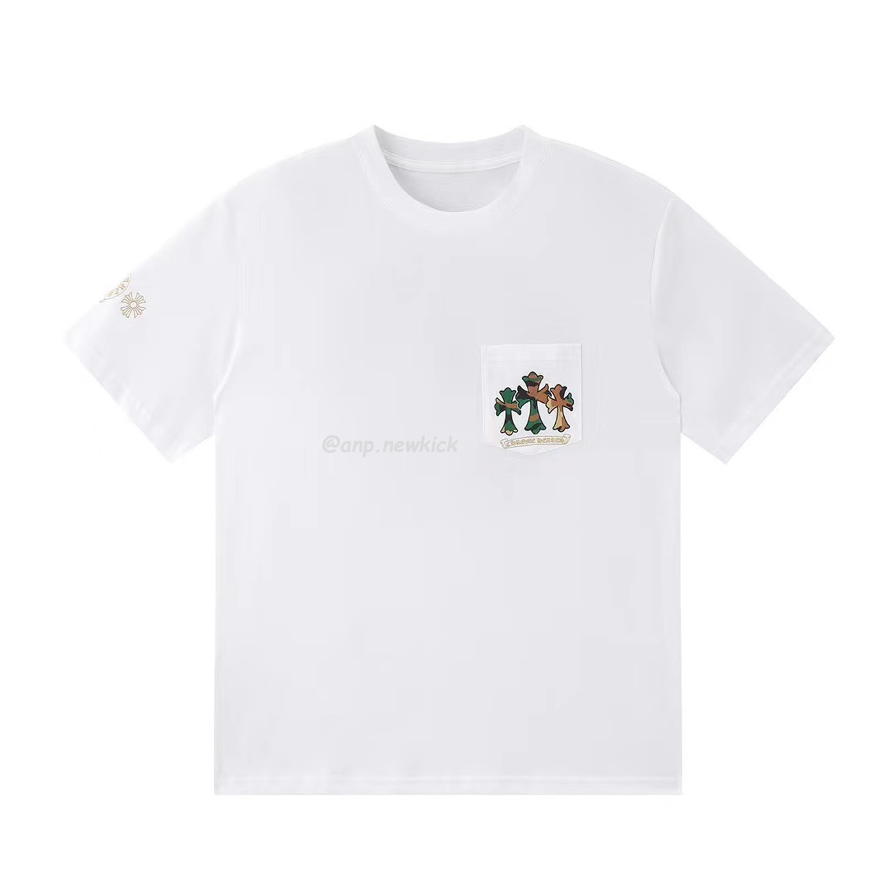 Chrome Hearts White Horseshoe Camo Tee (1) - www.newkick.org