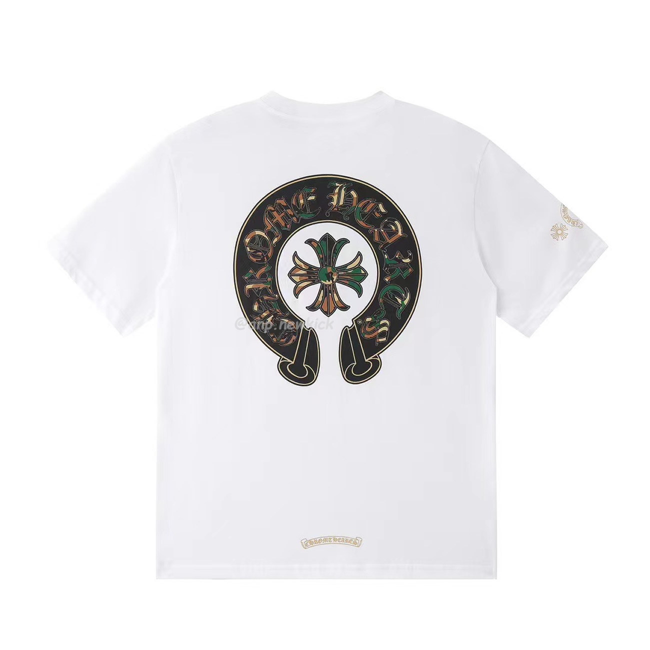 Chrome Hearts White Horseshoe Camo Tee (3) - www.newkick.org