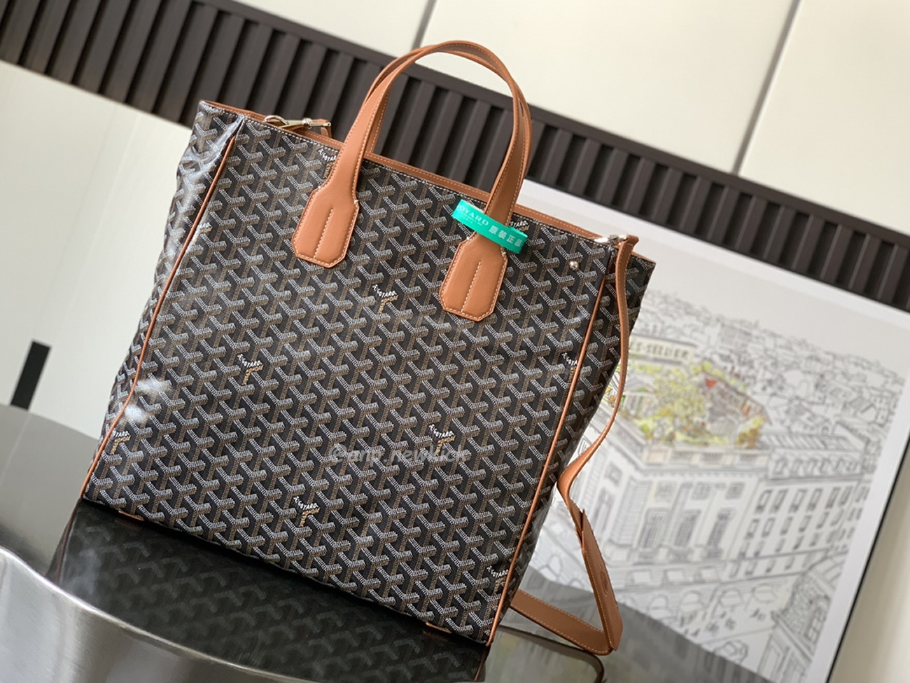 Goyard Cap Voltaire Bag 38.5 Cm X 11.5 Cm X 38 Cm (7) - www.newkick.org Goyard Cap Voltaire Bag 38.5 Cm X 11.5 Cm X 38 Cm (7) - www.newkick.org