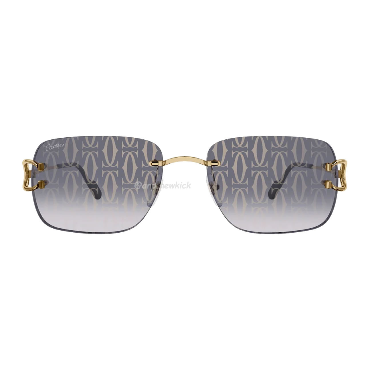 Cartier Eyewear Rimless Rectangle Frame Sunglasses (11) - www.newkick.org Cartier Eyewear Rimless Rectangle Frame Sunglasses (11) - www.newkick.org