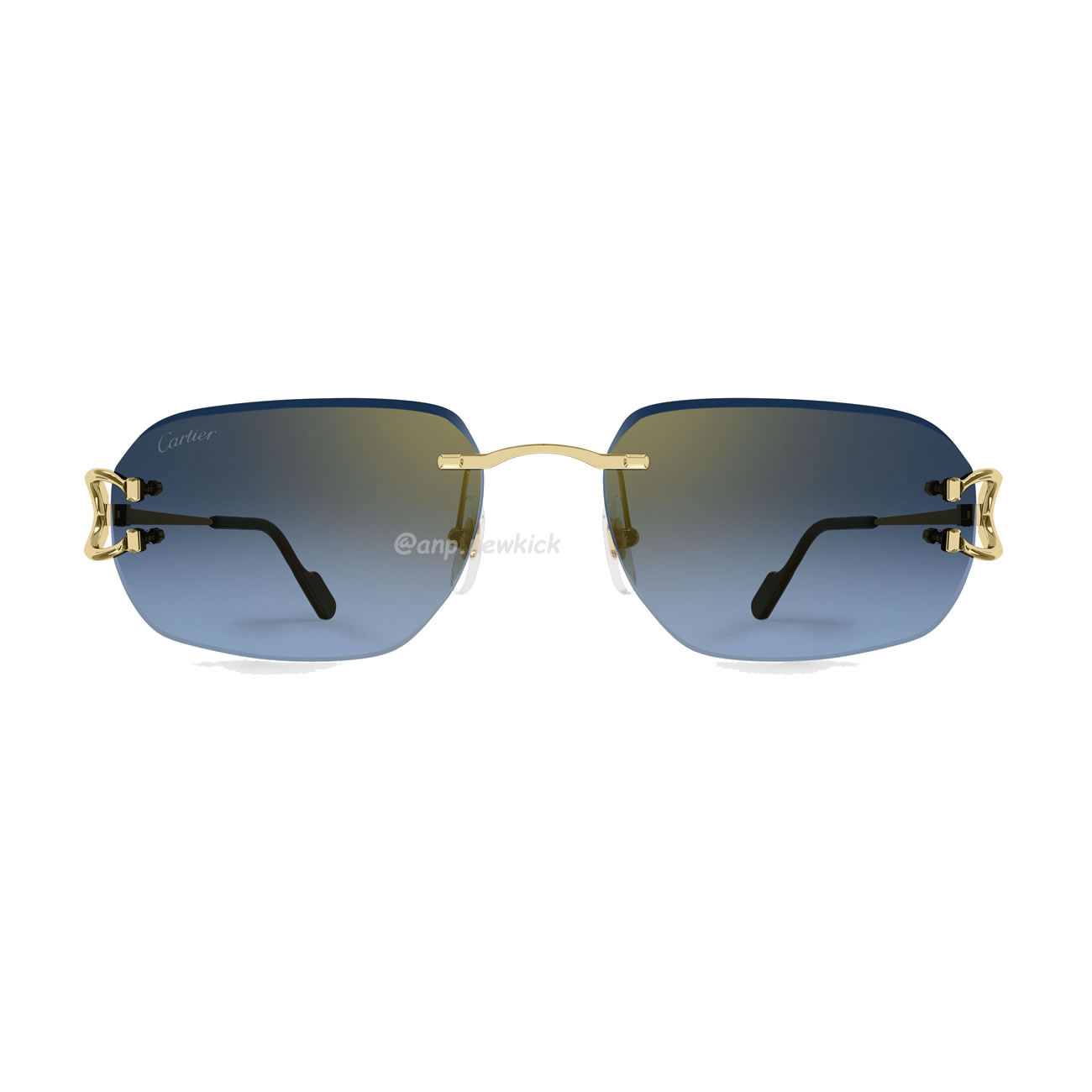 Cartier Eyewear Rimless Rectangle Frame Sunglasses (7) - www.newkick.org Cartier Eyewear Rimless Rectangle Frame Sunglasses (7) - www.newkick.org