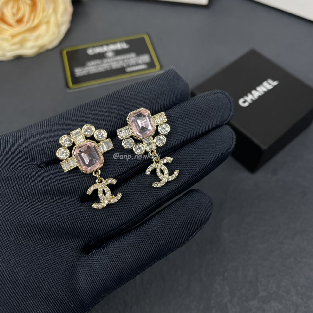 Chanel Cc Gold Earrings (11) - www.newkick.org
