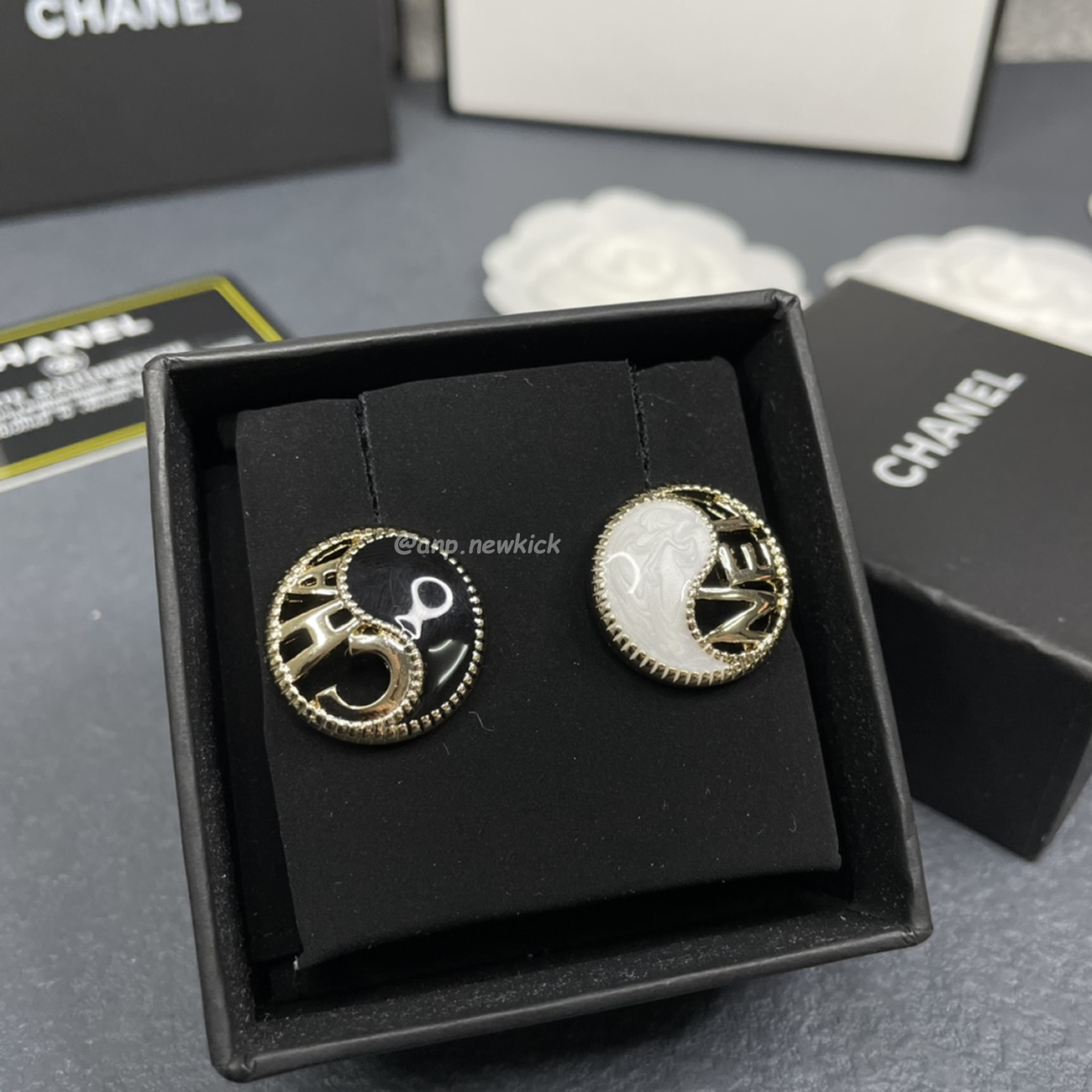 Chanel Cc Gold Earrings (16) - www.newkick.org