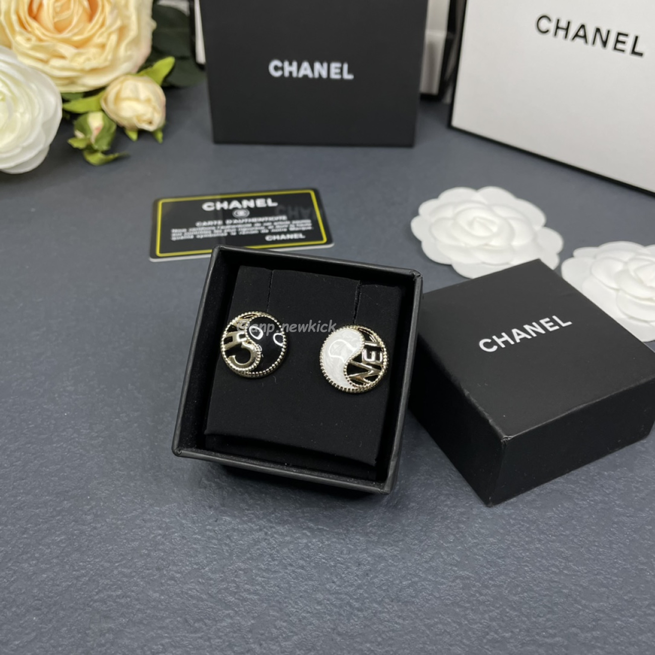 Chanel Cc Gold Earrings (17) - www.newkick.org