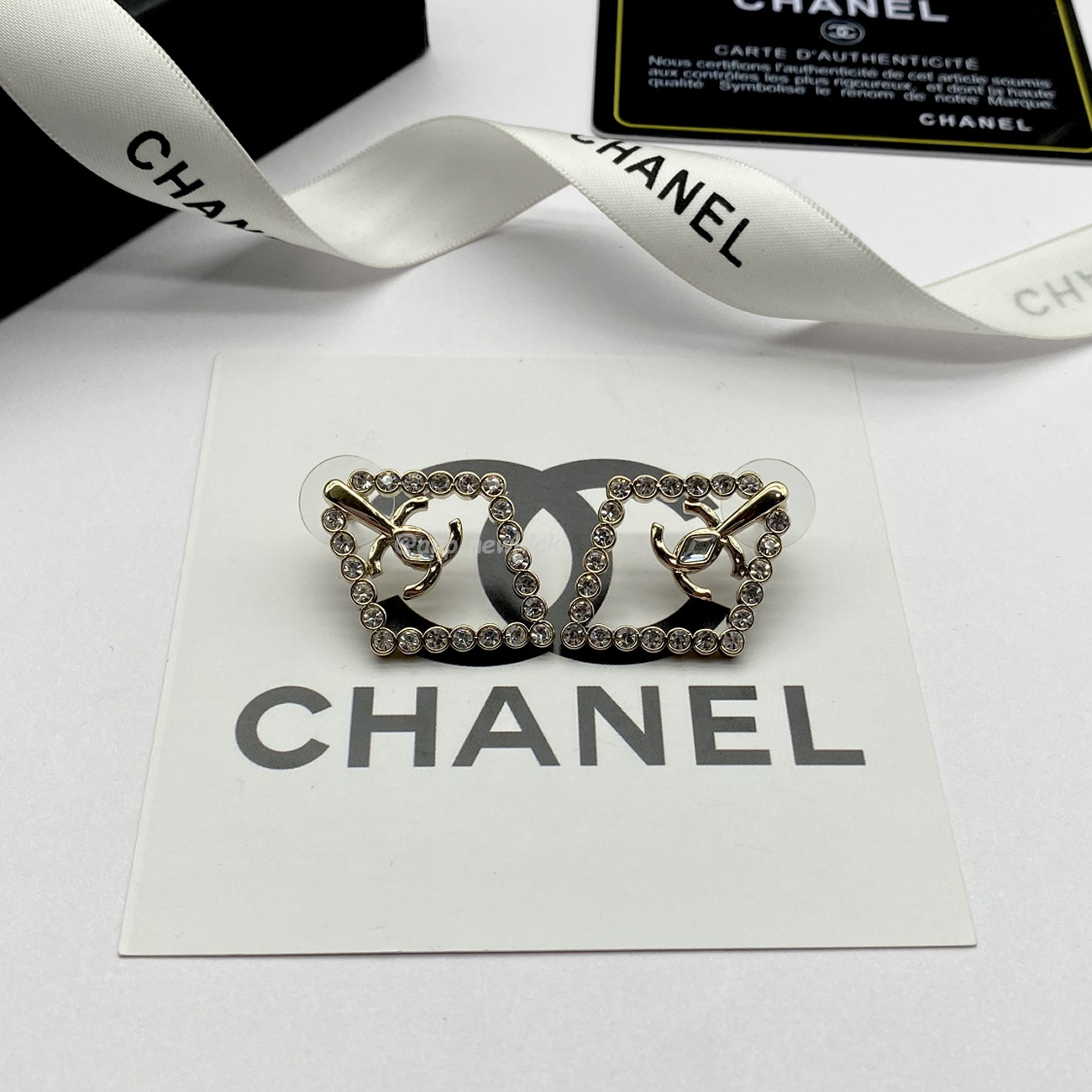 Chanel Cc Gold Earrings (2) - www.newkick.org