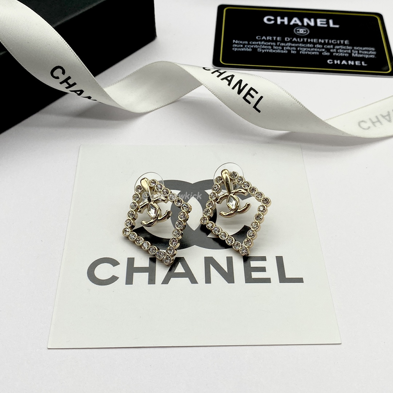Chanel Cc Gold Earrings (3) - www.newkick.org
