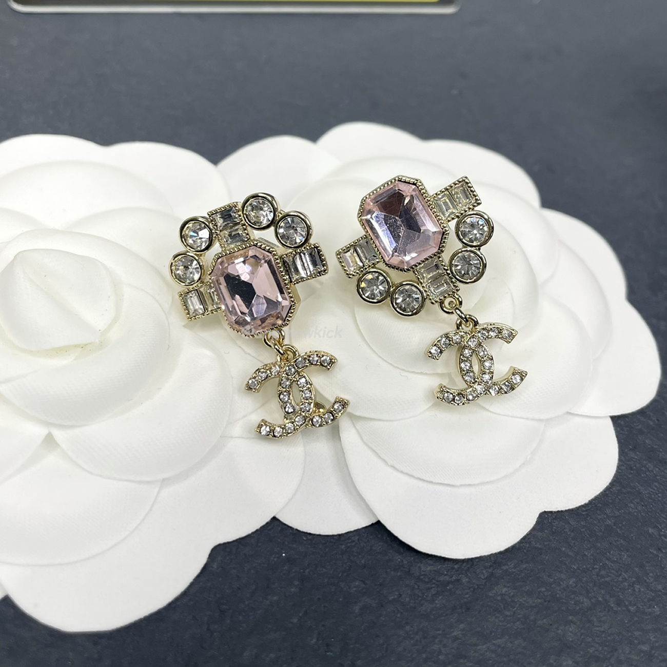 Chanel Cc Gold Earrings (9) - www.newkick.org