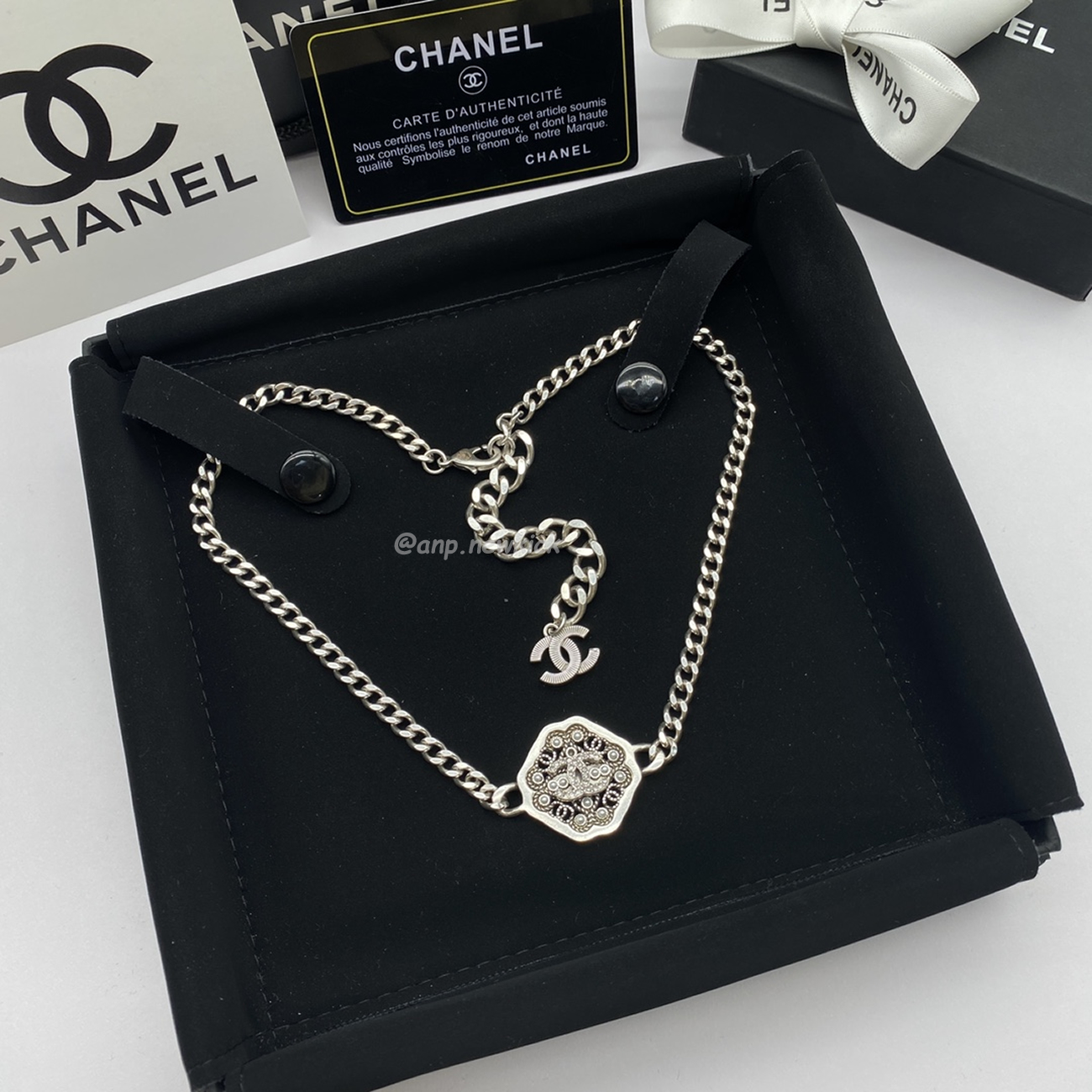 Chanel Cc Pearl Necklace (10) - www.newkick.org