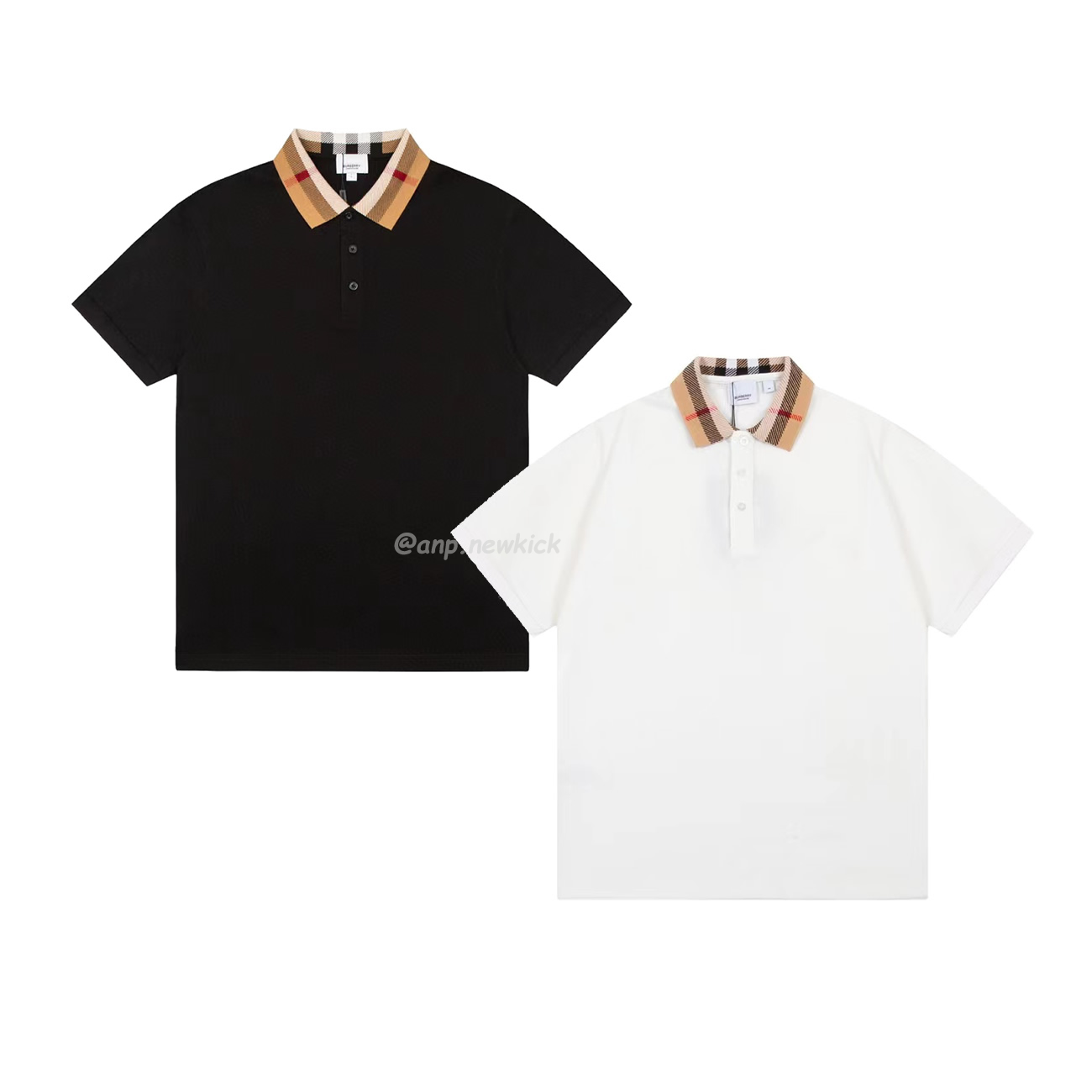 Burberry Polo Shirt Checkered White Black (1) - www.newkick.org Burberry Polo Shirt Checkered White Black (1) - www.newkick.org