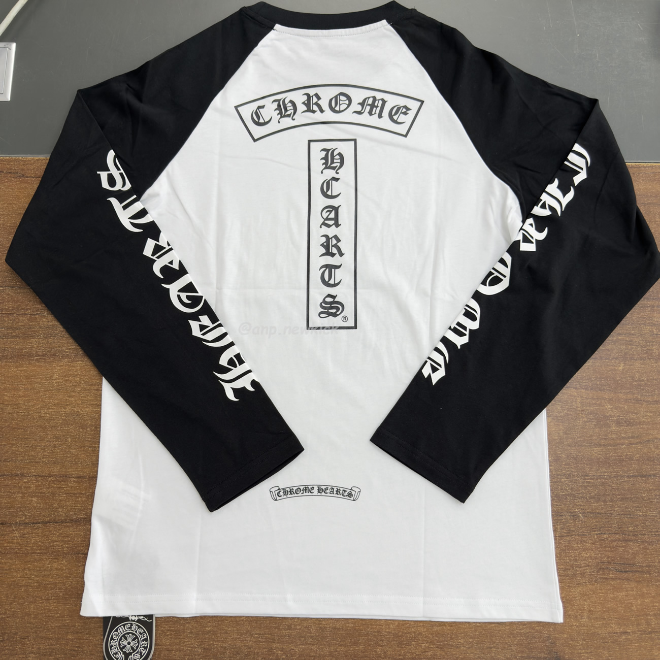 Chrome Hearts Horseshoe Baseball Shirt White Black (4) - www.newkick.org Chrome Hearts Horseshoe Baseball Shirt White Black (4) - www.newkick.org