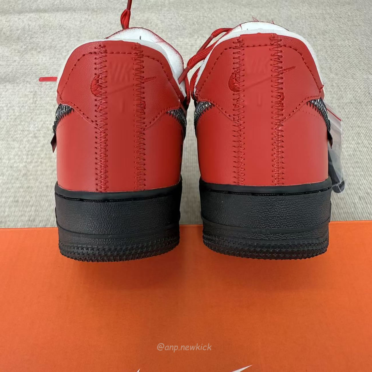 Nike Air Force 1 Low X Off White University Red Dd1876 600 (8) - www.newkick.org