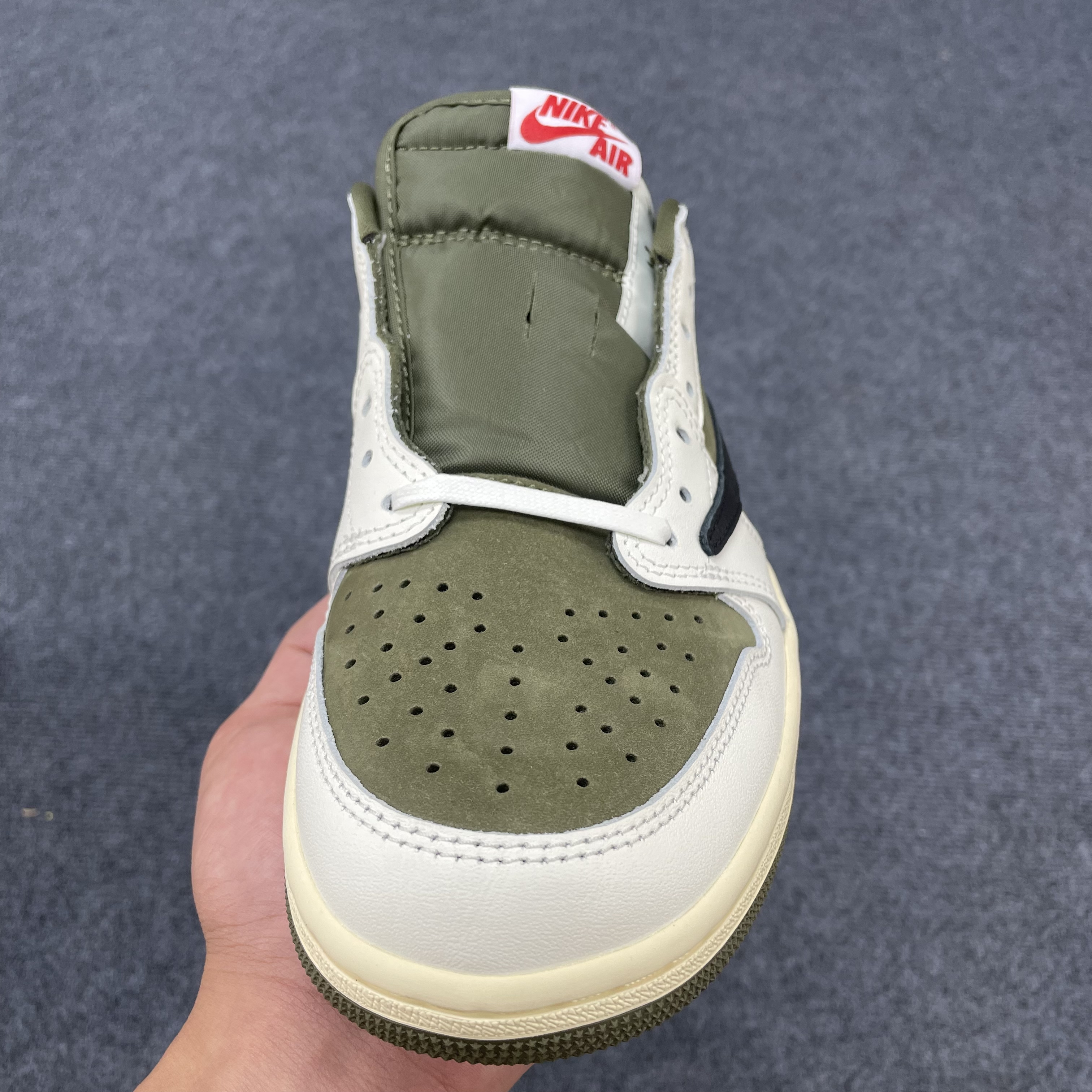 Travis Scott X Air Jordan 1 Low Og Sp Medium Olive Dm7866 200 (35) - www.newkick.org