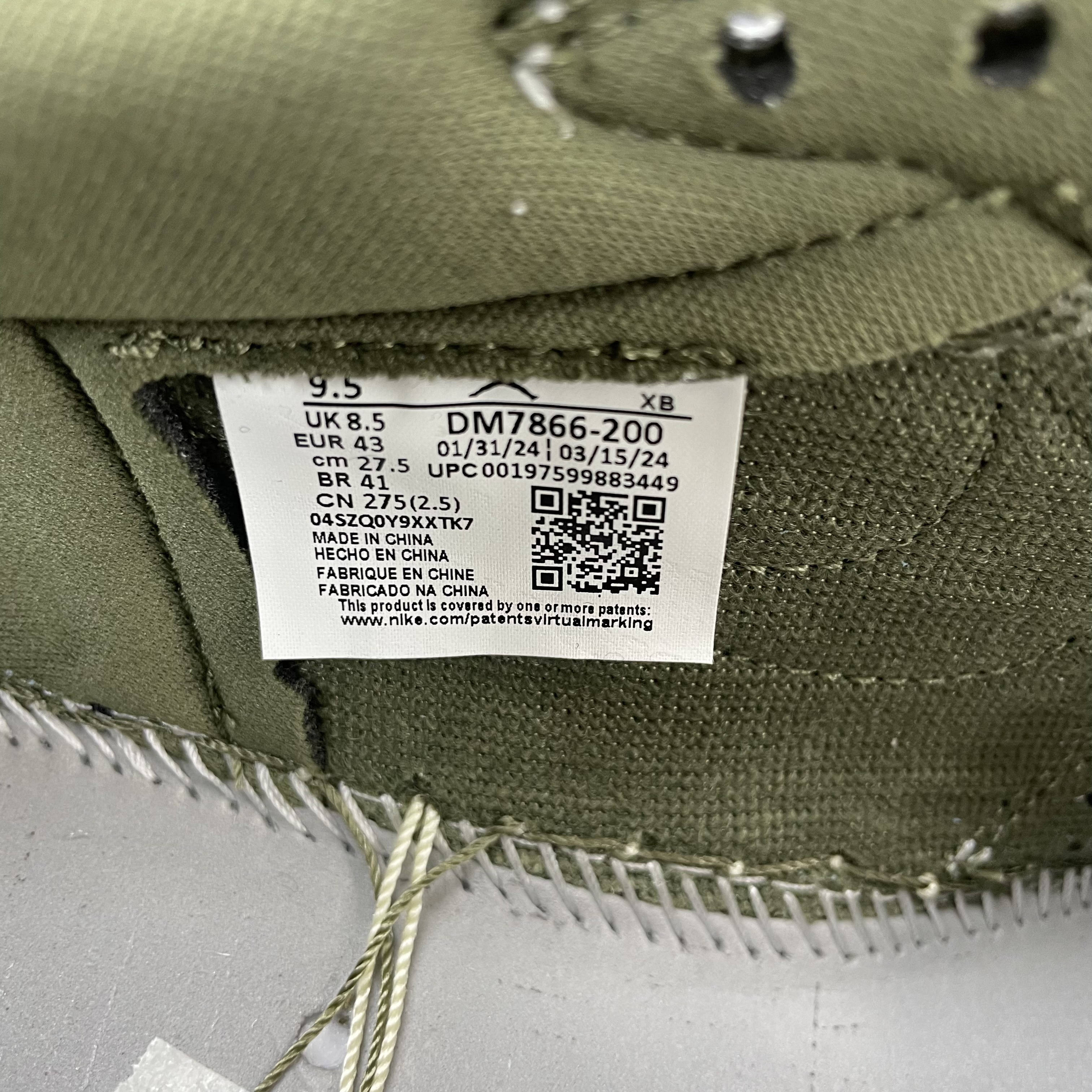 Travis Scott X Air Jordan 1 Low Og Sp Medium Olive Dm7866 200 (43) - www.newkick.org