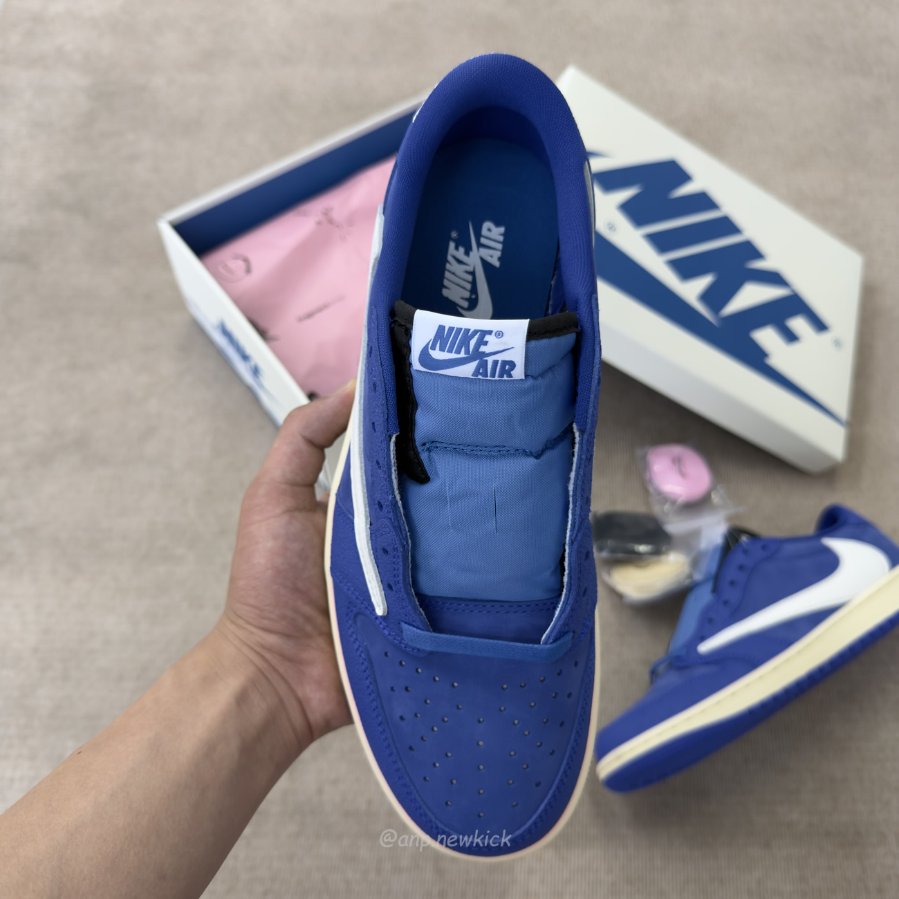 Air Jordan 1 Retro Low Og Sp Travis Scott X Fragment Blue Dm7866 400 (11) - www.newkick.org
