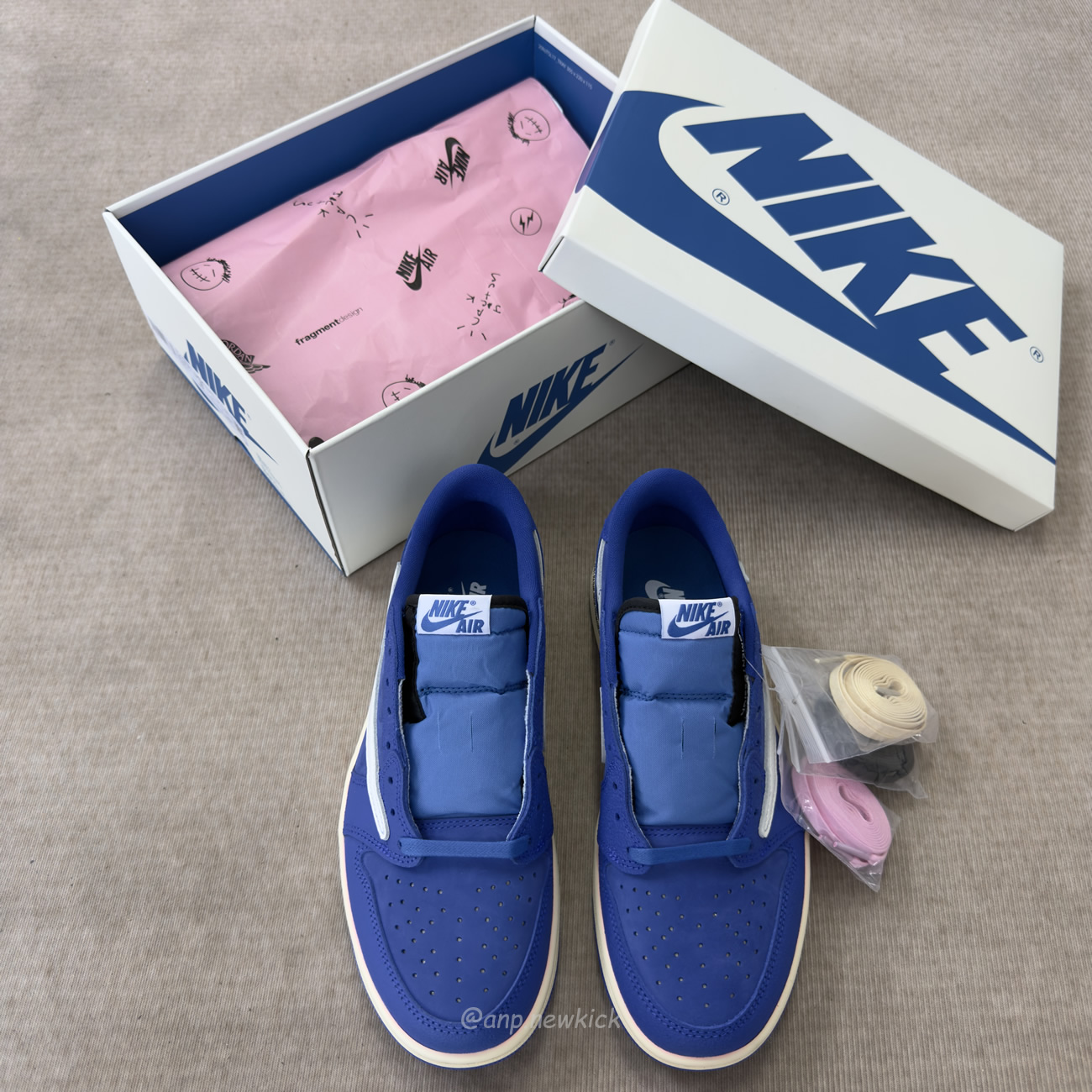 Air Jordan 1 Retro Low Og Sp Travis Scott X Fragment Blue Dm7866 400 (3) - www.newkick.org