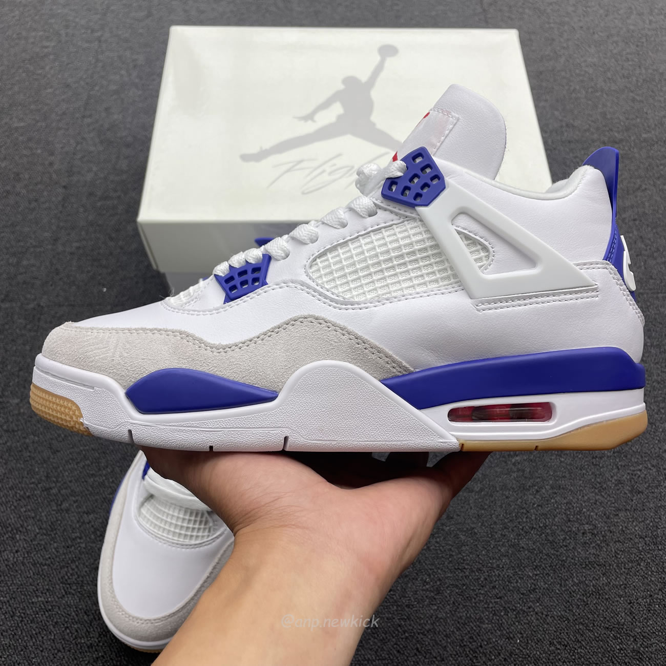 Air Jordan 4 Retro Sb White Blue Dr5415 105 (2) - www.newkick.org Air Jordan 4 Retro Sb White Blue Dr5415 105 (2) - www.newkick.org