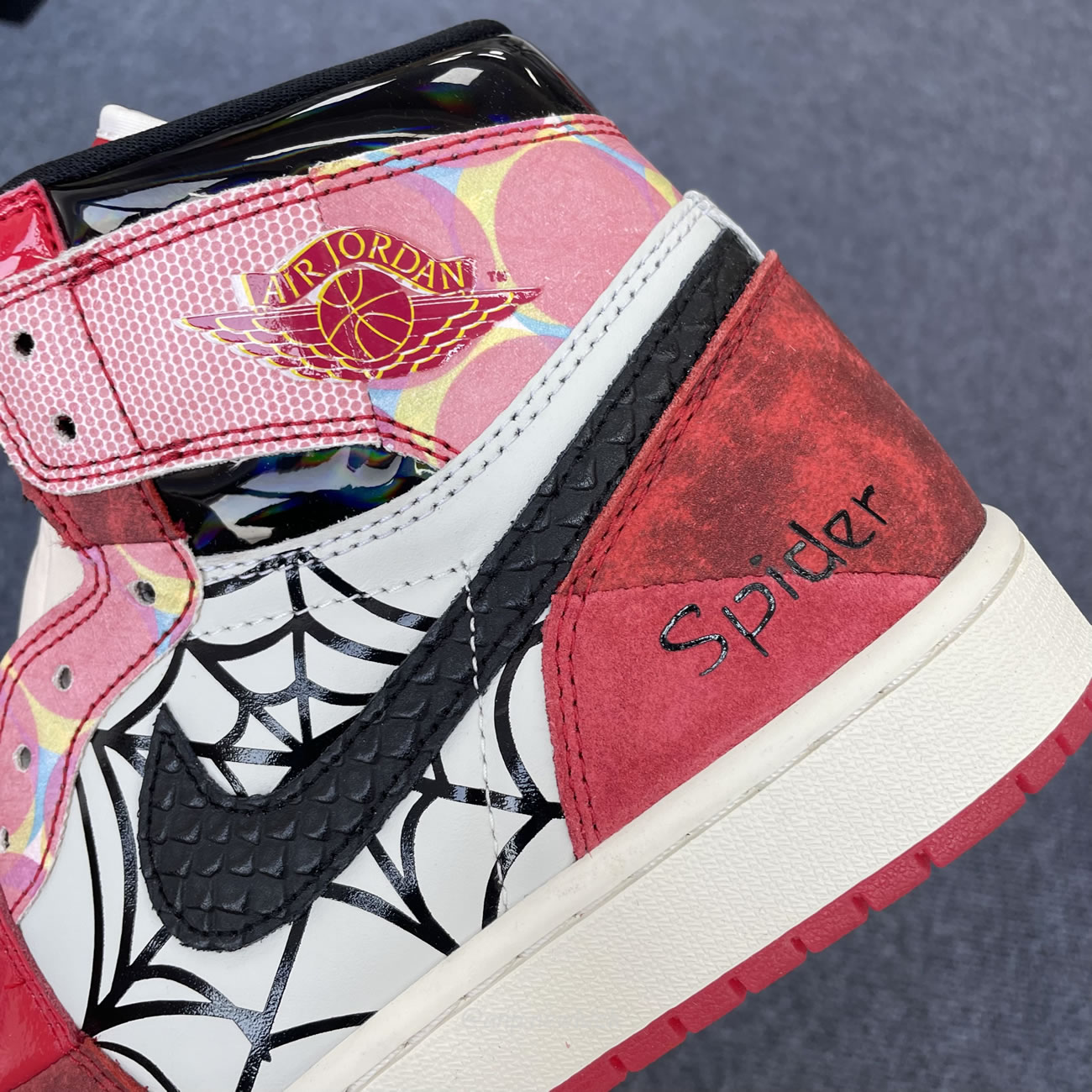 Air Jordan 1 High Og Spider Man Dv1748 601 1 (7) - www.newkick.org