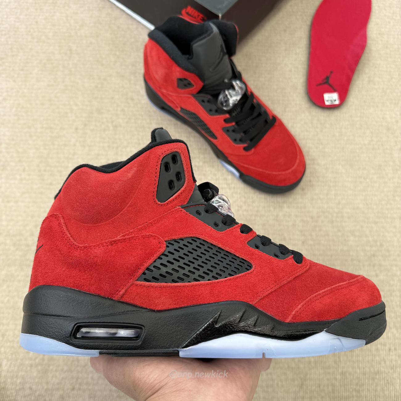Air Jordan 5 Retro Raging Bull Red Dv4982 600 (2) - www.newkick.org