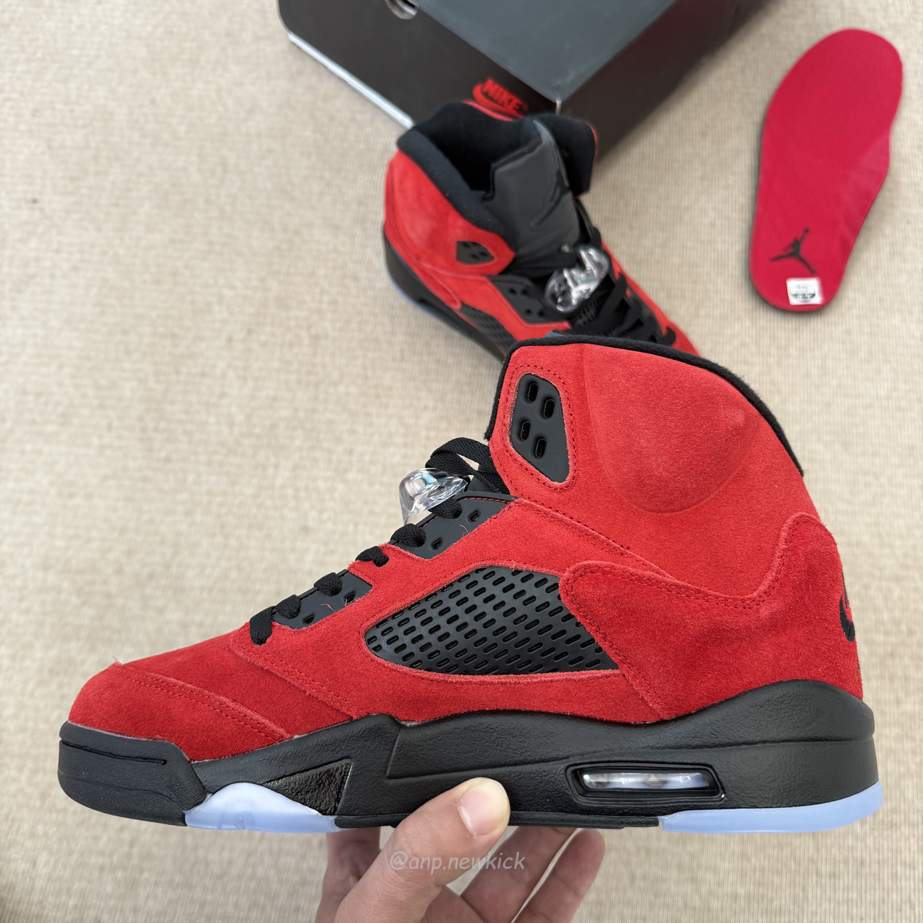 Air Jordan 5 Retro Raging Bull Red Dv4982 600 (5) - www.newkick.org