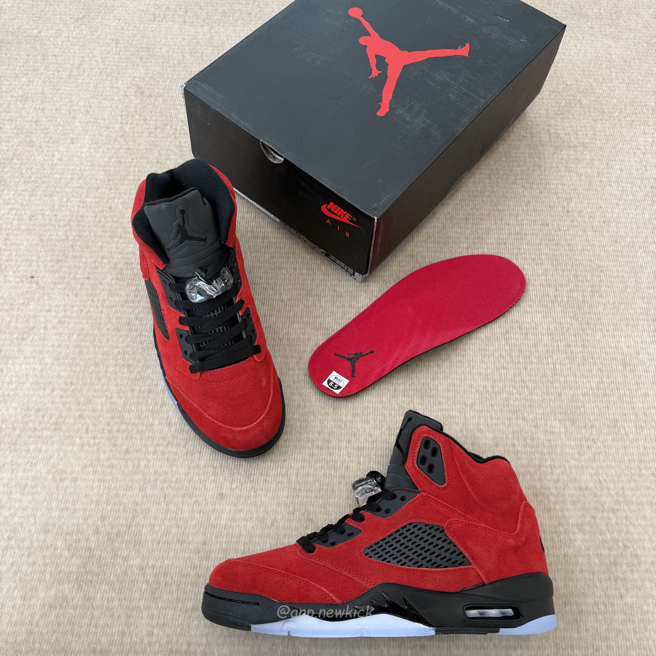 Air Jordan 5 Retro Raging Bull Red Dv4982 600 (9) - www.newkick.org