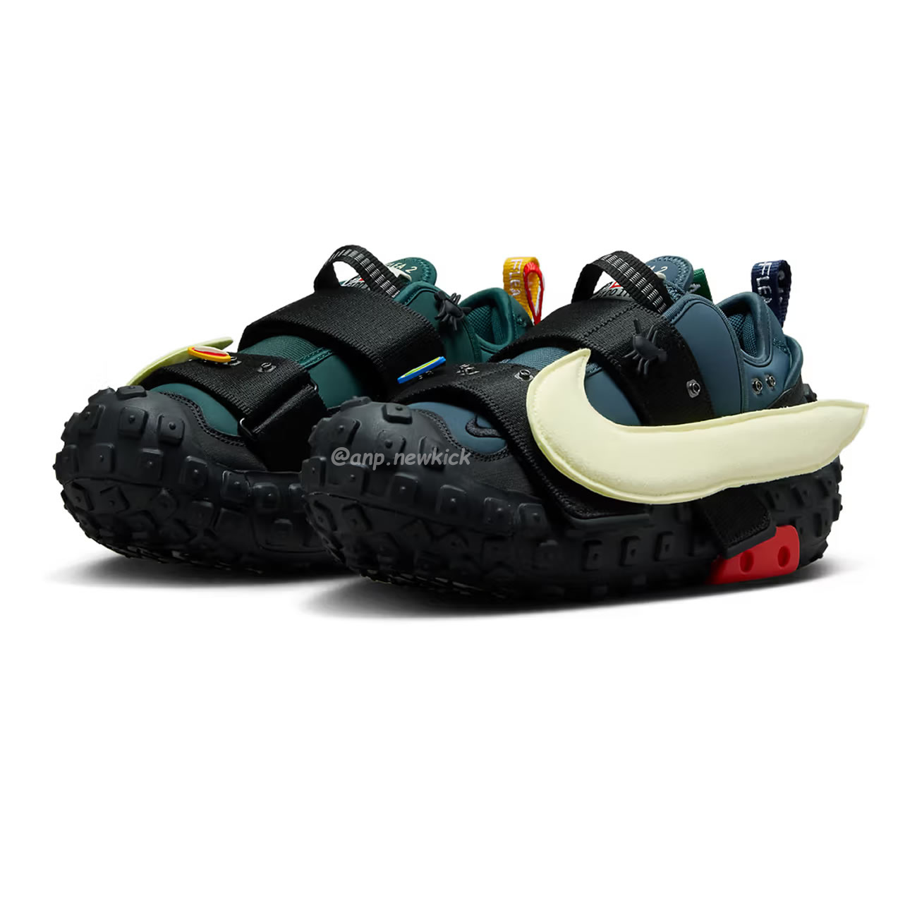 Nike Cpfm Air Flea 2 Cactus Plant Flea Market Black Alabaster Faded Spruce Dv7164 001 Dv7164 300 (25) - www.newkick.org