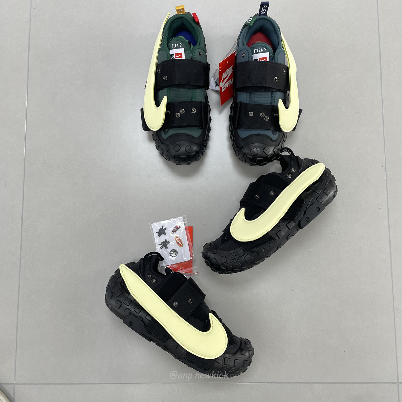 Nike Cpfm Air Flea 2 Cactus Plant Flea Market Black Alabaster Faded Spruce Dv7164 001 Dv7164 300 (27) - www.newkick.org
