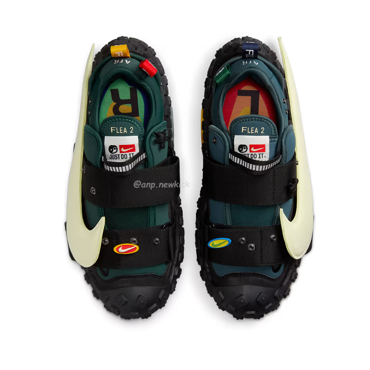 Nike Cpfm Air Flea 2 Cactus Plant Flea Market Black Alabaster Faded Spruce Dv7164 001 Dv7164 300 (31) - www.newkick.org