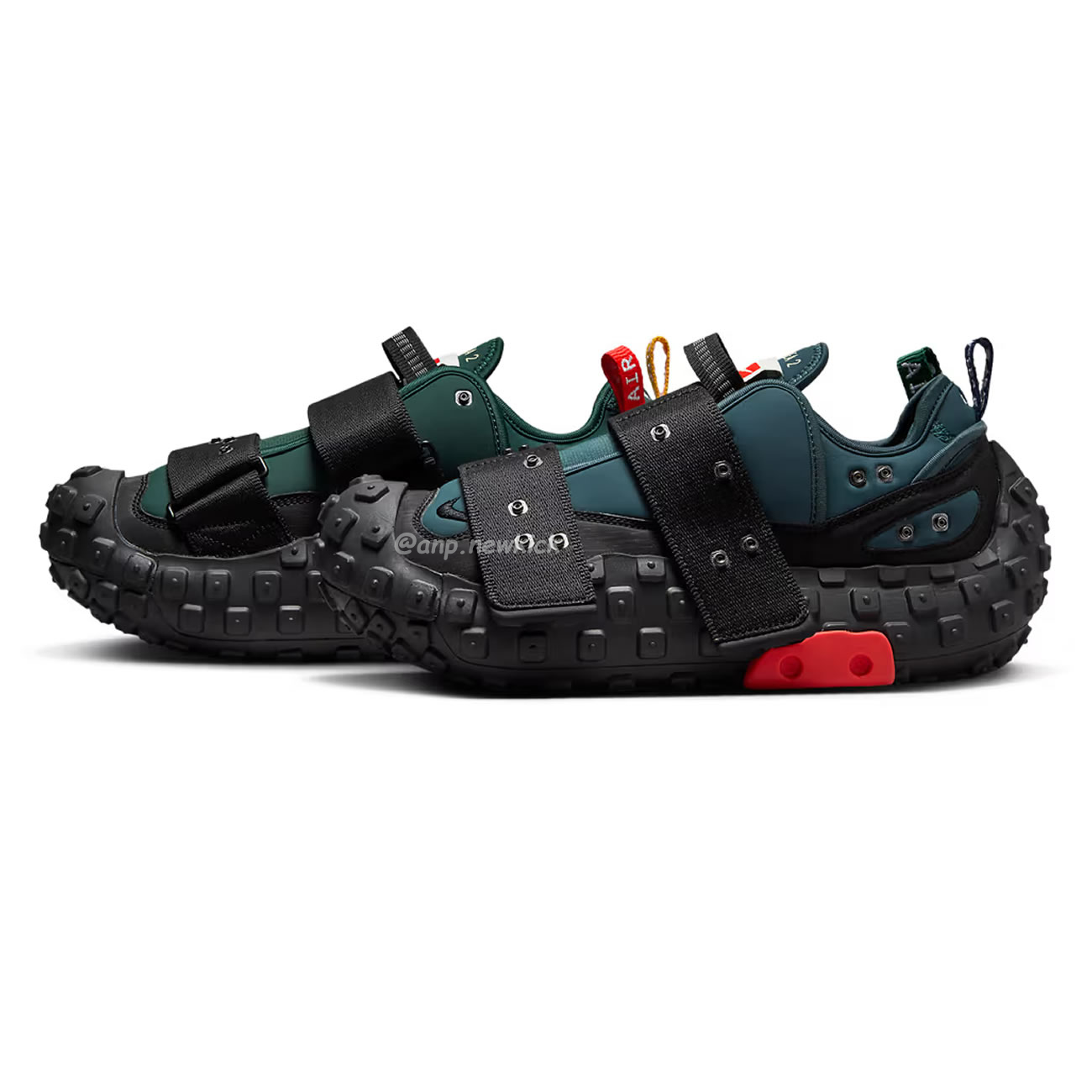 Nike Cpfm Air Flea 2 Cactus Plant Flea Market Black Alabaster Faded Spruce Dv7164 001 Dv7164 300 (6) - www.newkick.org
