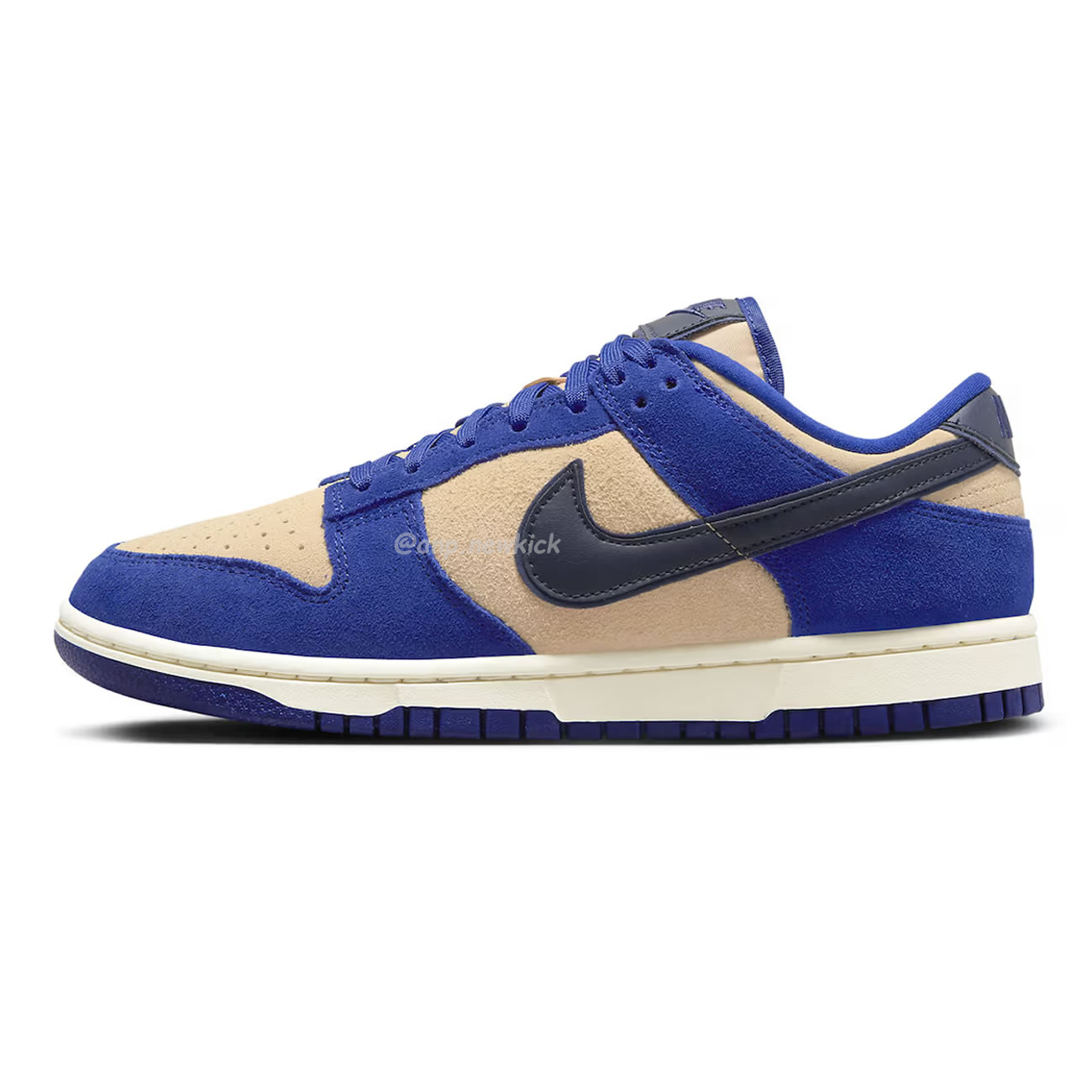 Nike Dunk Low Lx Blue Suede Womens Dv7411 400 (1) - www.newkick.org