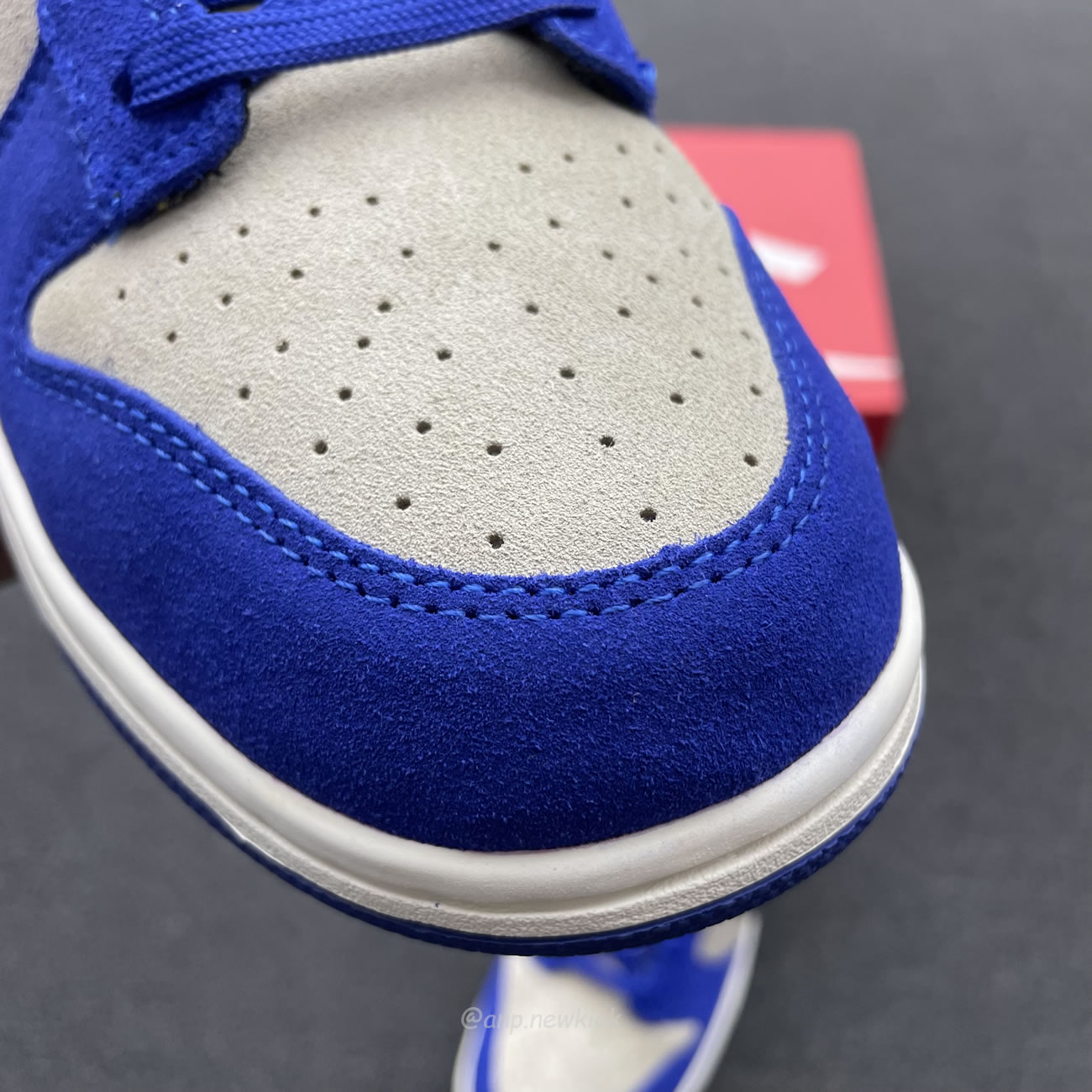 Nike Dunk Low Lx Blue Suede Womens Dv7411 400 (11) - www.newkick.org