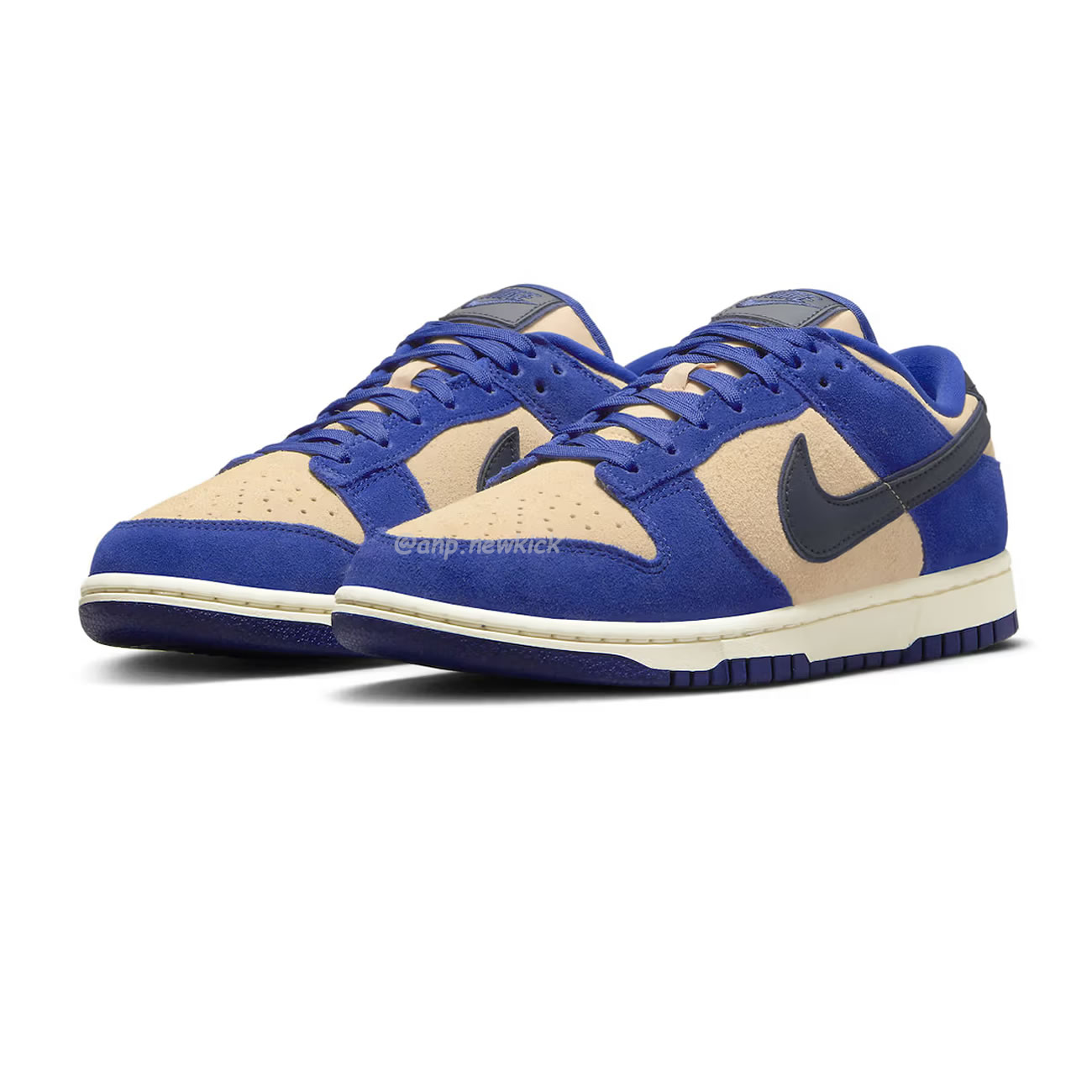 Nike Dunk Low Lx Blue Suede Womens Dv7411 400 (13) - www.newkick.org