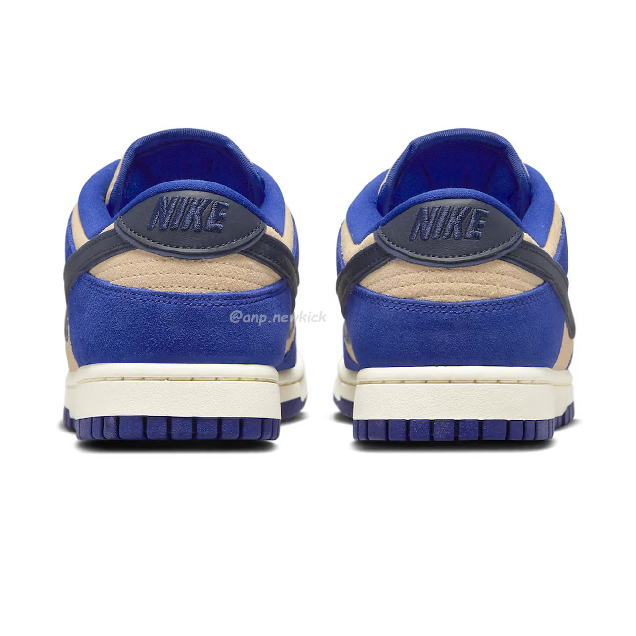 Nike Dunk Low Lx Blue Suede Womens Dv7411 400 (2) - www.newkick.org