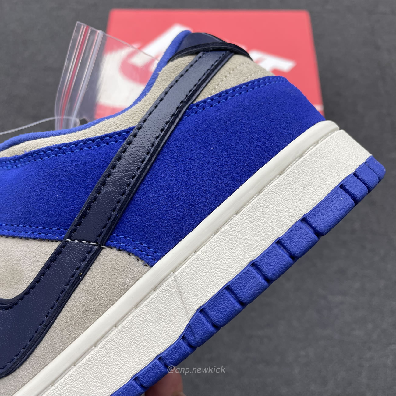Nike Dunk Low Lx Blue Suede Womens Dv7411 400 (4) - www.newkick.org