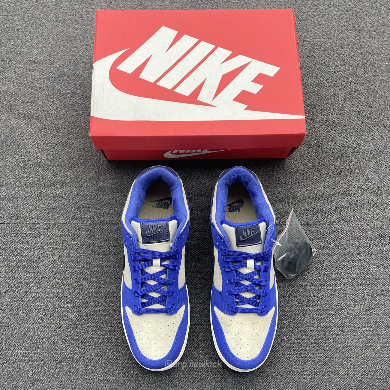 Nike Dunk Low Lx Blue Suede Womens Dv7411 400 (5) - www.newkick.org