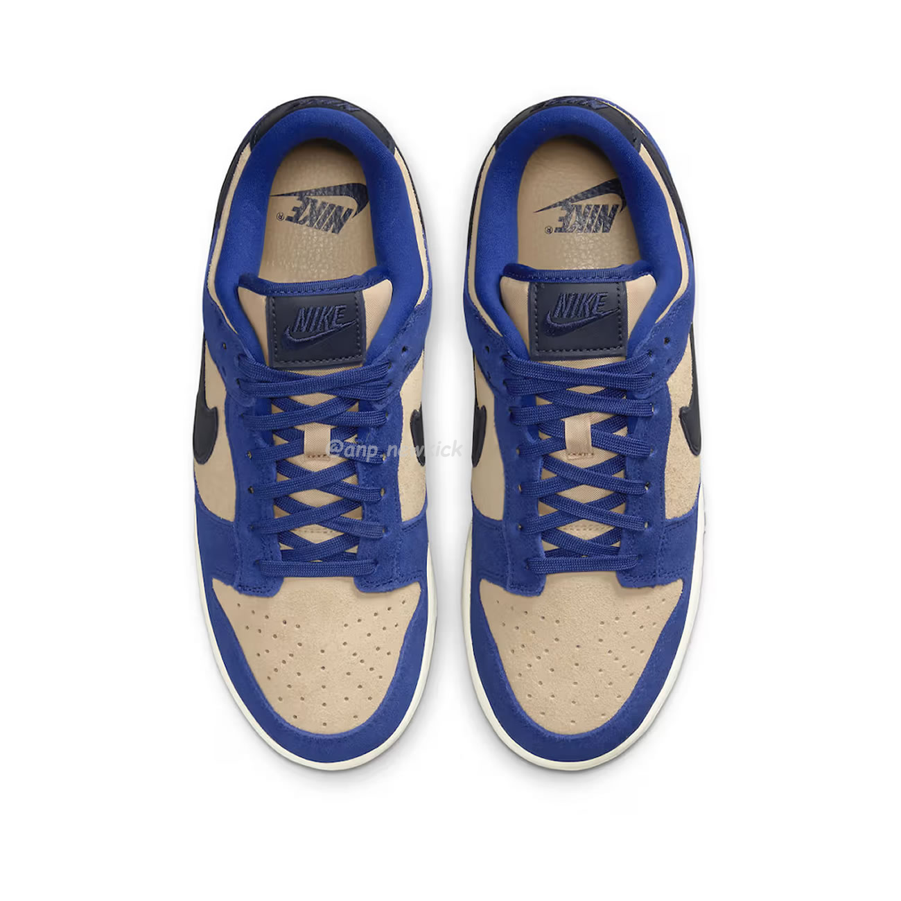 Nike Dunk Low Lx Blue Suede Womens Dv7411 400 (7) - www.newkick.org