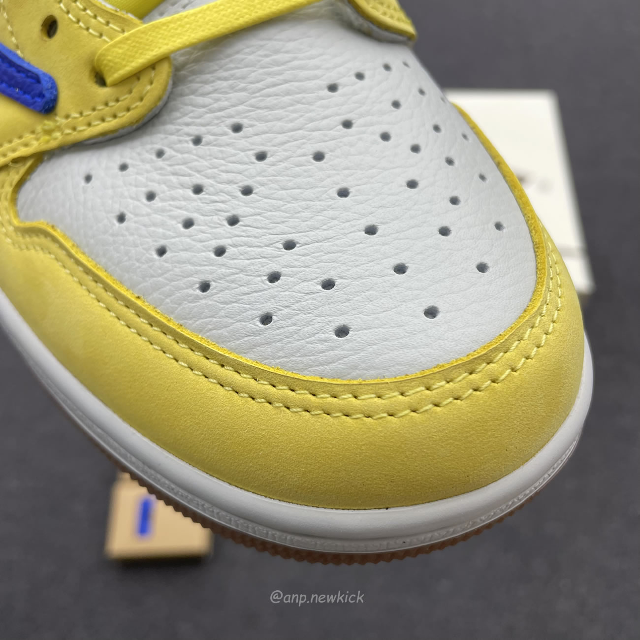 Travis Scott X Nike Air Jordan 1 Retro Low Og Sp Canary Dz4137 700 (8) - www.newkick.org